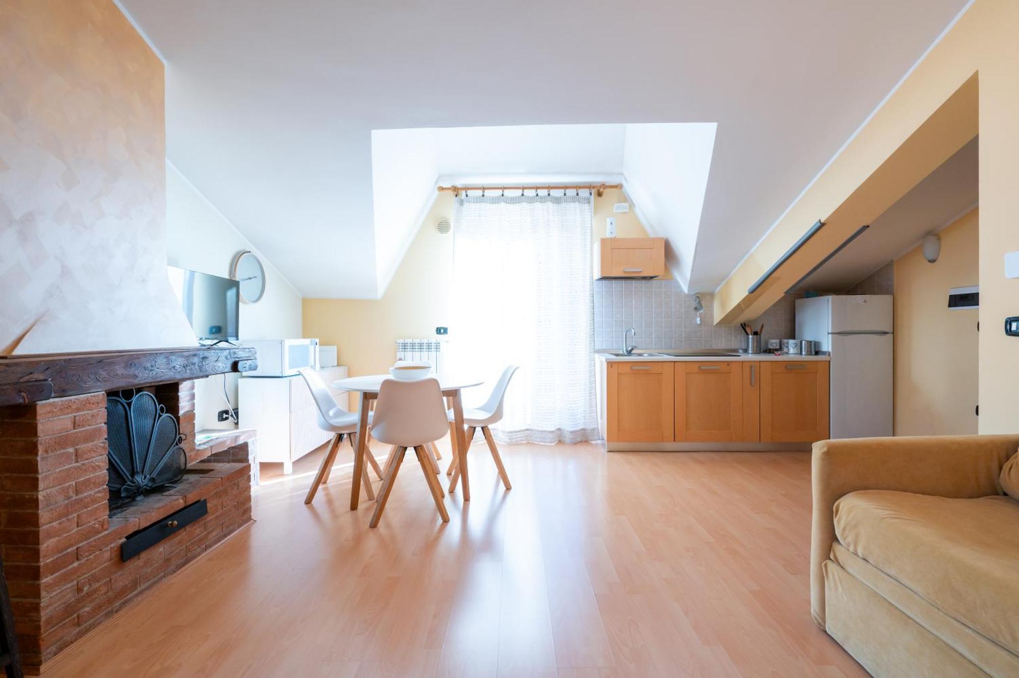 Appartement La Mansarda à Castel Di Sangro Extérieur photo